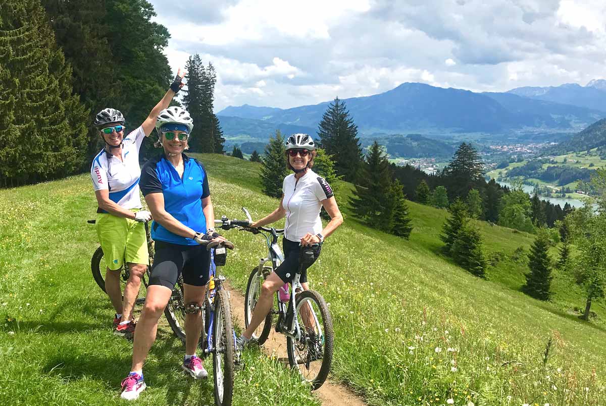 Fahrradtour über Stock und Stein